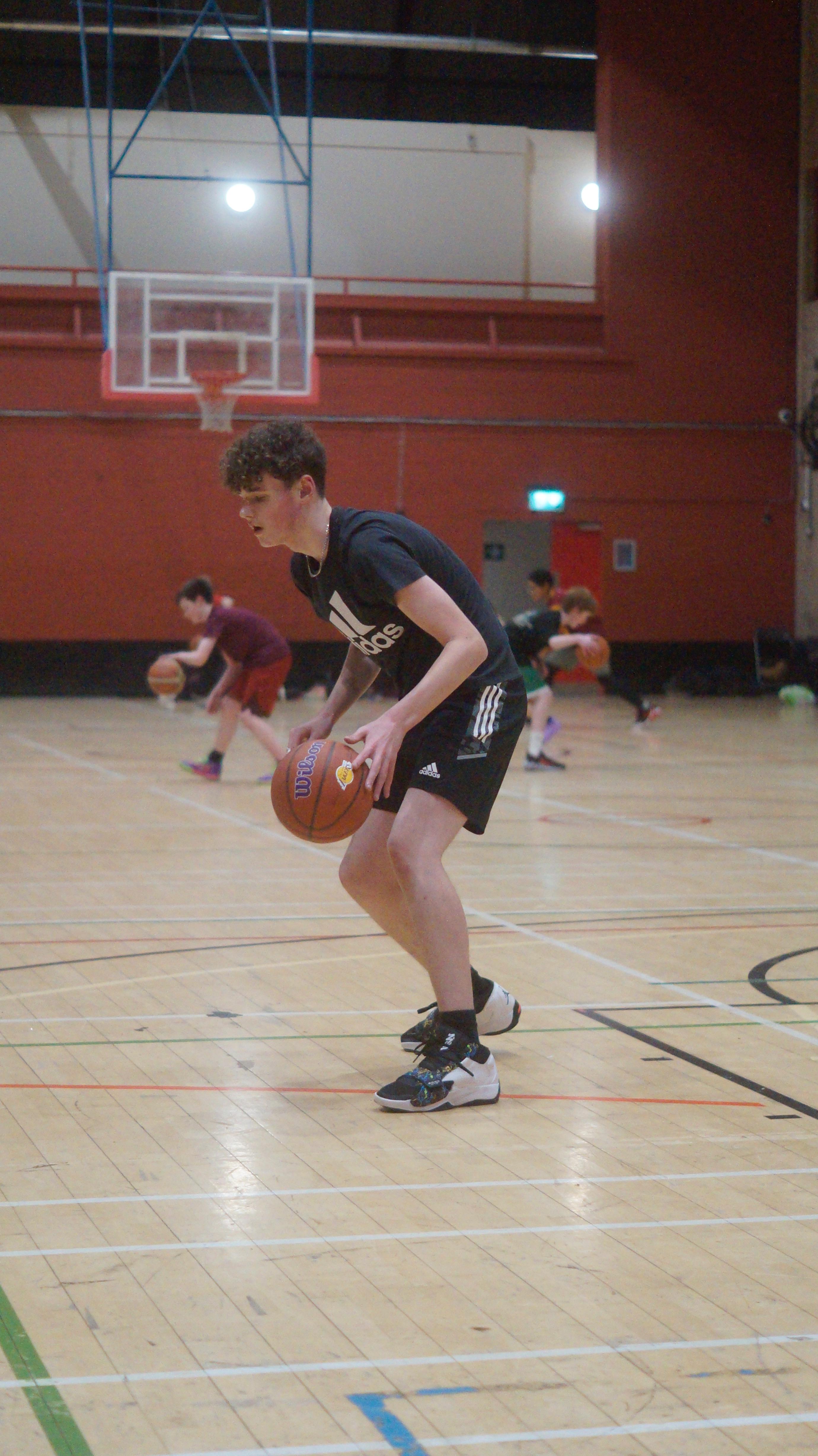 YSP player dribbling