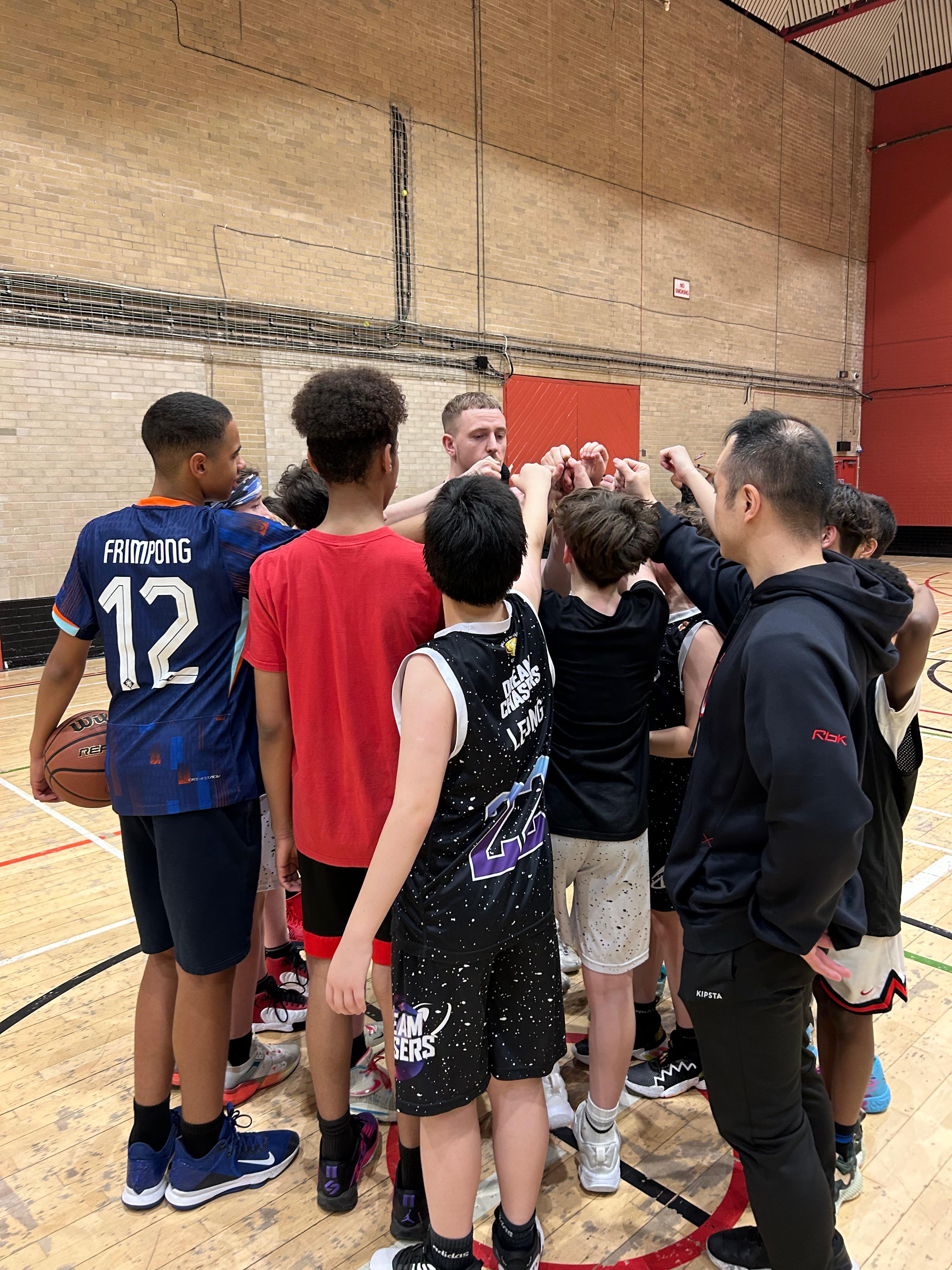 YSP team huddle